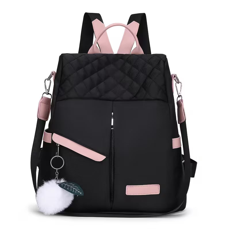 Elegant Quilted Anti-Theft Backpack