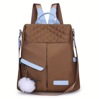 Elegant Quilted Anti-Theft Backpack
