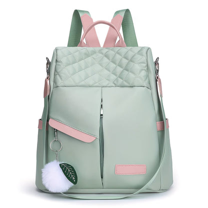 Elegant Quilted Anti-Theft Backpack