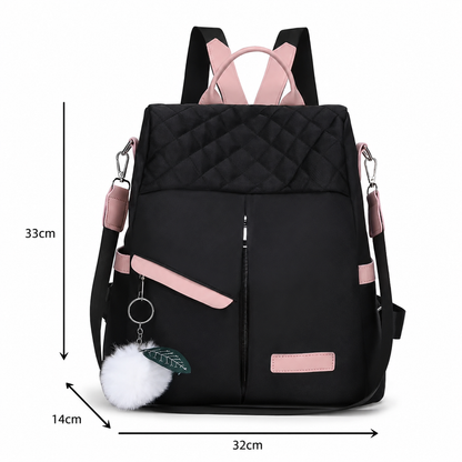Elegant Quilted Anti-Theft Backpack