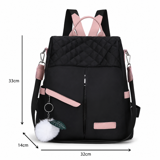 Elegant Quilted Anti-Theft Backpack
