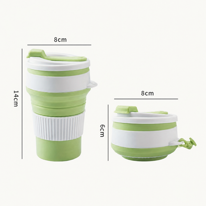 Collapsible Silicone Travel Cup - 350ml