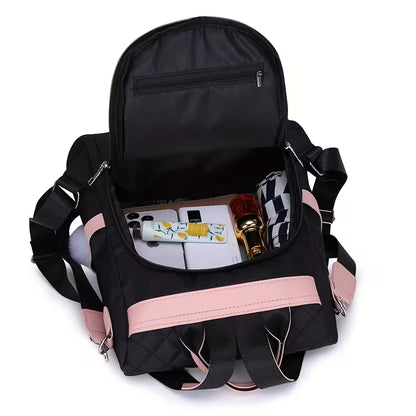 Elegant Quilted Anti-Theft Backpack