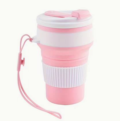 Collapsible Silicone Travel Cup - 350ml